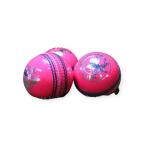 Last Man Stands World Champion Cricket Ball - Pink